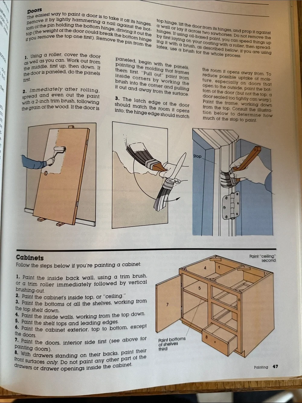 Painting and Wallpapering Guide - Cream Cover